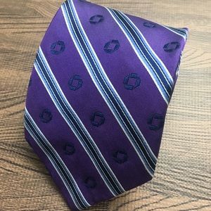 ⭐️Men’s Chase Bank Lands End Purple Tie⭐️